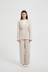 Celine Linen Blazer
