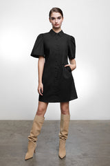 KEEGAN POPLIN DRESS