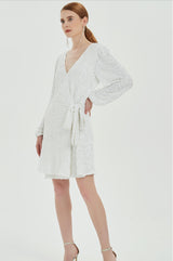 ASHLEY MINI SEQUINED DRESS