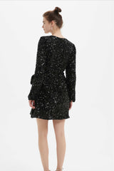 ASHLEY MINI SEQUINED DRESS