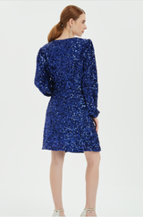 ASHLEY MINI SEQUINED DRESS