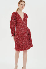 ASHLEY MINI SEQUINED DRESS