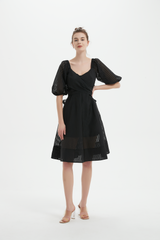LULU PUFF SLEEVE DRESS