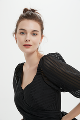 LULU PUFF SLEEVE DRESS