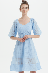 LULU PUFF SLEEVE DRESS