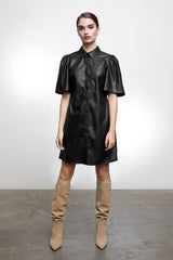 KEEGAN PU DRESS
