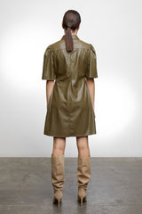KEEGAN PU DRESS