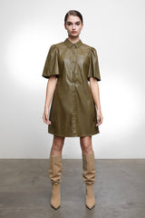 KEEGAN PU DRESS