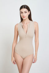 Liv Button Bodysuit