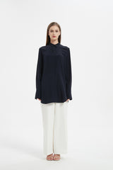 EVA BOYFRIEND SILK SHIRT