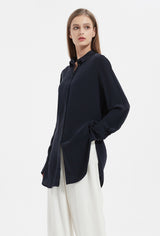 EVA BOYFRIEND SILK SHIRT